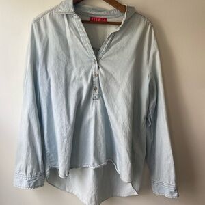 Elle Sky Blue Casual Shirt